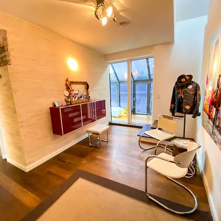 Exklusives Panorama Penthouse Im Herzen Von Munchen, Dachterasse, Kamin